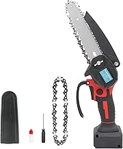 6-Zoll Akku Kettensäge für Einhell 18V Akkus, kabellose Astkettensäge, 550W Elektro Handketten…