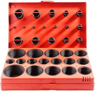 Spurtar 419 Stück. O Ring Sortiment Ø 3-50 mm Öl Säure Kraftstoff UV Temp. Beständig Dichtun…
