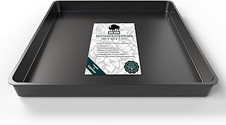 BigDean Allzweckwanne 60x60x7cm ideal als Grillrost Wanne, Kotwanne oder Mörtelwanne – hochwer…