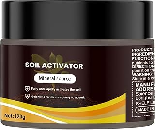 Bodenaktivator Für Topfpflanzen, Anhaltend 120g | Aktivator Flüssigdünger Für Die Bodenverbes…