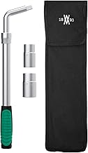 WIESEMANN 1893 Teleskop Radmuttern-Schlüssel Set 4tlg. Mit 17/19mm und 21/23mm Einsätzen und ve…