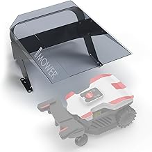 Mobius Mähroboter-Garage kompatibel mit Ambrogio Twenty – durchscheinendes Dach, einfacher Zugri…