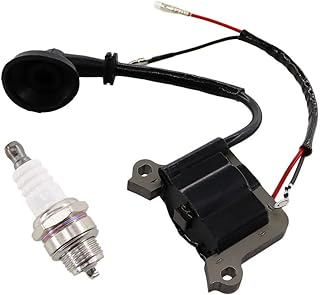MCHNIC Zündspule mit Zündkerze für 2 Takt 52cc 3PS Motorsense Motor 4in1 / 5in1 Multitools Hec…