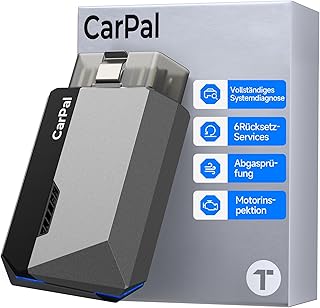 TOPDON OBD2 Diagnosegerät Carpal-A mit Bluetooth und 6 Reset Services, Diagnosegerät Auto mit V…