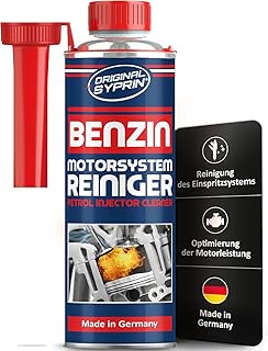 SYPRIN Benzin Motorsystemreiniger 500ml – Reiniger für Benzinmotoren, Systemreiniger entfernt Ab…