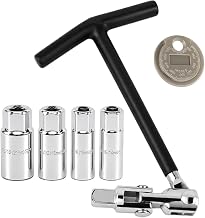Zündkerzenschlüssel Set, 6 Stück Universal Zündkerzenschlüssel 14/16/18/21mm, Zündkerzen Sc…