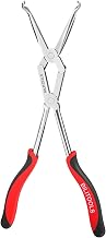 BILITOOLS Zündkerzenzange Spitzzange 330 mm mit 8 mm Ringspitze | Langbeckzange mit Doppelgelenk…