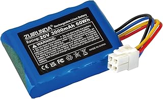 20V 3000mAh Li-Ion Akku Ersatz für Worx Landroid S300, S 390m2, S Basic, S300i, S450i, S500i, S7…
