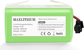 14.4V 2600mAh Ersatzakku für Eufy RoboVac G10 G20 G30 G35 G40 Hybrid, für RoboVac 11 11S 11S MA…