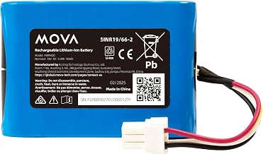 Mova Ersatzakku 5 Ah – kompatibel mit Mähroboter 600/1000, ViAX 250/500, LiDAX Ultra 800/1200/…