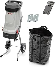 IKRA Elektro Gartenhäcksler IMH 2800, inkl. Fangsack 45l, inkl Ersatzmesser | Messerhäcksler mi…