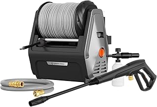 Giraffe Tools Wandmontierter Hochdruckreiniger, 1800 Watt, Max 2400 PSI, 2.0 GPM Elektrischer Was…