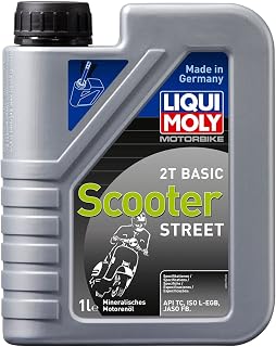 LIQUI MOLY Motorbike 2T Basic Scooter | 1 L | Motorrad 2-Takt-Öl | Art.-Nr.: 1619 | 1x 1619,LIQU…