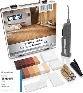 Laminat Reparaturset – Profi-Set, Parkett Reparaturset, Holz Reparaturset, Hartwachs Reparaturset…
