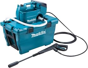 Makita DHW080ZK Akku-Hochdruckreiniger 2x18V (ohne Akku, ohne Ladegerät) inkl. Wasser- und Trans…