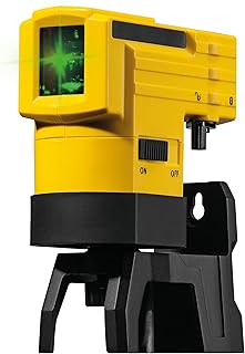 STABILA Kreuzlinienlaser LAX 50 G, 3-teiliges Set, selbstnivellierend, helle grüne Laser-Linien,…