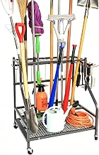 Sinoer Gartengaragenwerkzeug-Organizer, Gartenwerkzeug-Aufbewahrung | 3-stöckiges Metallregal mi…
