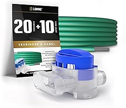 20 Kabelverbinder + 10m Begrenzungskabel inkl. Reparaturset – wasserdichte Verbindungsklemmen mit…