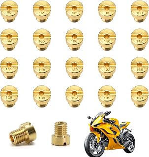 20 Stück M5 Vergaserdüsen Satz,Vergaseranlagen Hauptdüsensatz,5mm Hauptdusen Set,Vergäser Dü…