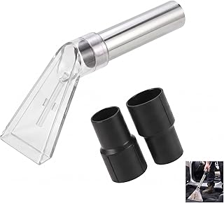 Universale Extraktordüse Handlanze mit Klarkopf | Enthält 1-7/8″ & 1-1/4″ Adapter, Nass-/Trocke…