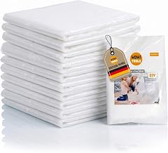WOW!TOOLS Abdeckfolie HDPE 10er-Pack – transparent & strapazierfähig | Vielseitig einsetzbar fü…