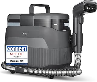 MEDION X10 UC Polsterreiniger Gerät Waschsauger (Nasssauger für Polster Teppiche Autositze, 1.6…