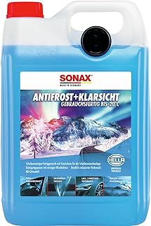 SONAX AntiFrost+KlarSicht Gebrauchsfertig bis -20° C (5 Liter) | schneller, schlierenfreier & ef…