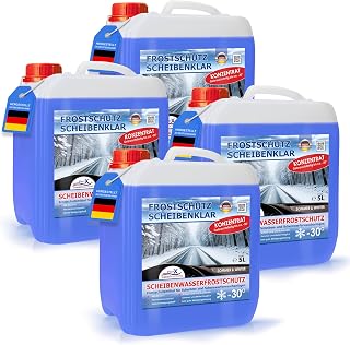 FAST X Scheibenfrostschutz/Scheibenwischwasser für Auto/LKW– 5 Liter Kanister– Winter und So…