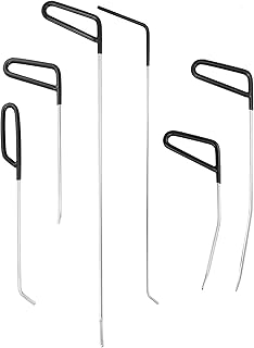 QWORK® Dellen Reparaturset Auto, Ausbeulwerkzeug, Hagelreparaturset, 6 Types of Dent Repair Iron…