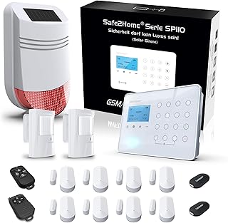 Safe2Home Funk Alarmanlage Großes Set SP110 Sabotageschutz Solar Sirene – deutsch – Alarmsystem …