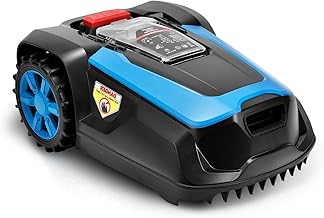 LEADZM Mähroboter Rasenroboter, Rasenmäher Roboter, Bis zu 1200m², Bluetooth & WLAN, Selbstlad…